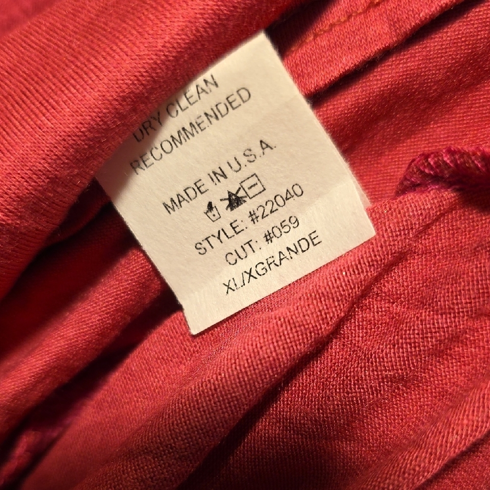 Womens Raspberry Tunic Top Size XL NWOT - Picture 4 of 7